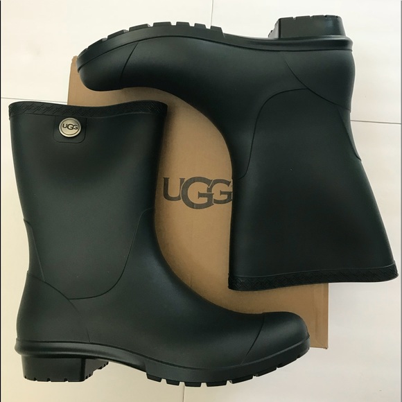 green ugg rain boots